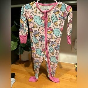 Little Sleepies Sweet Treats zippy